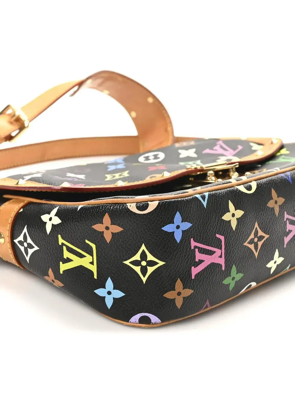 Louis Vuitton Multicolor Sologne Black #325385L13B